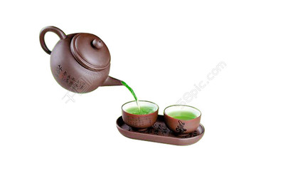 素雅茶韻，觸手可及 清新褐色茶具實物模板賞析