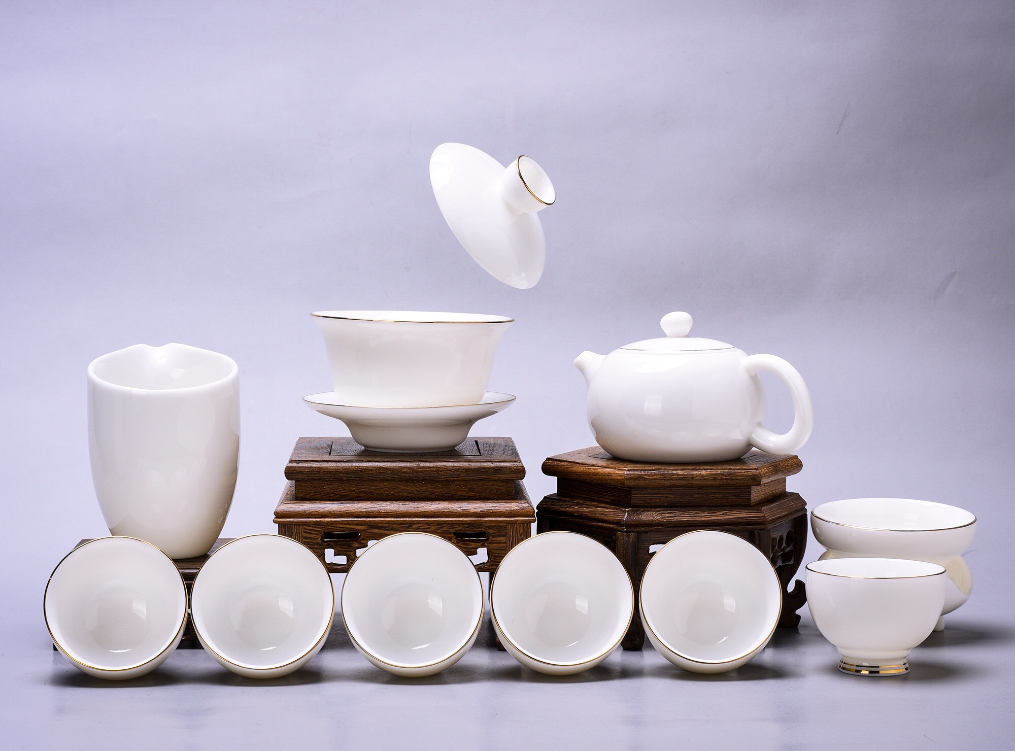 白瓷茶具 靜物攝影中的符卡美學